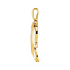 14k Yellow Gold Freeform Pendant
