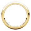 18k Yellow Gold 3mm Comfort Fit Band, Size 9.5