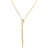 14k Yellow Gold 1/6 CTW Diamond Decorative 18" Necklace