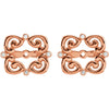 14k Rose Gold .08 CTW Diamond Earring Jackets