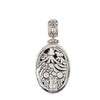 Sterling Silver & 18k Yellow Gold Fashion Pendant