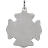 Sterling Silver 25.25mm St. Florian Pendant