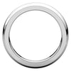 Platinum 4mm Heavy Comfort Fit Band, Size 11
