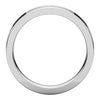Sterling Silver 4mm Flat Band, Size 7