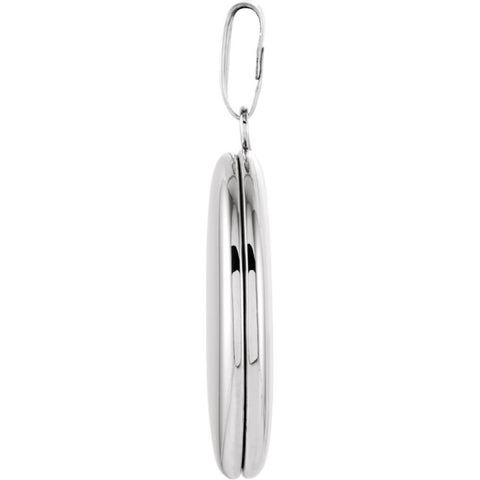 Sterling Silver Oval Locket