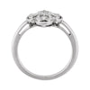 Sterling Silver .03 CTW Diamond Ring Size 8
