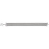 12 mm Solid Foxtail Mesh Bracelet in Sterling Silver ( 7 Inch )