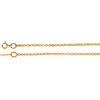 Rolo Chain with Spring Ring in 14k Yellow Gold ( 18.00-Inch )