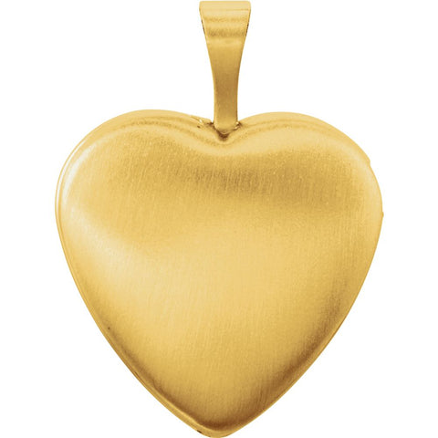 14K Yellow Gold-Plated Sterling Silver Prayer Locket