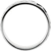 Continuum Sterling Silver 7mm Comfort-Fit Patterned Band Size 11