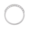 14k White Gold 1/6 CTW Diamond Anniversary Band Size 6