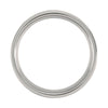 Titanium 7mm Grooved Band Size 12.5