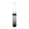 14k White Gold 3mm Flat Edge Band, Size 6