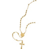 14k Yellow Gold Bead Rosary