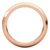 10k Rose Gold 5mm Comfort Fit Band, Size 10