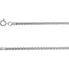 Popcorn Chain with Spring Ring in Sterling Silver ( 20 Inch )