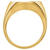 14K Two-Tone 1/4 CTW Diamond Men's Ring, Size 10