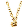 14k Yellow Gold 1/6 CTW Diamond Bar 18" Necklace