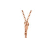 14k Rose Gold Branch Bar 16-18" Necklace