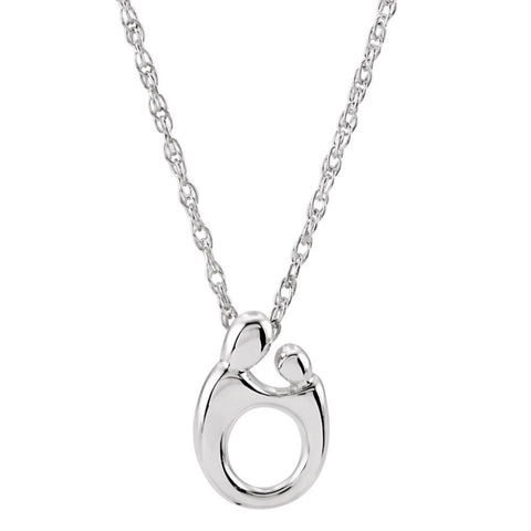 Sterling Silver Mother and Child® Pendant