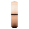 10k Rose Gold 6mm Knife Edge Comfort Fit Band, Size 7.5