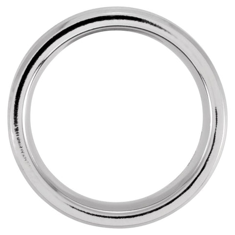 Cobalt 8mm Rounded Satin & Polished Band Size 10