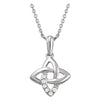 Sterling Silver 0.06 ctw. Diamond 18-inch Necklace