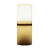 10k Yellow Gold 7mm Half Round Light Band, Size 10