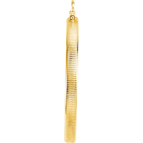 14k Yellow Gold 38.2x2.8mm Coin Edge Screw-Top Frame Mounting for U.S. $1.00 Coin