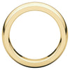18k Yellow Gold 7mm Heavy Comfort Fit Band, Size 13