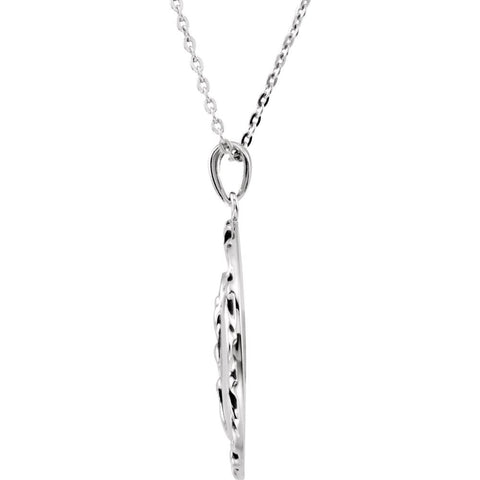 Sterling Silver Mother's Prayer 18" Necklace
