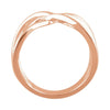 14k Rose Gold Freeform Ring, Size 7