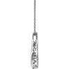 14k White Gold 1/4 CTW Diamond 16-18" Mystara® Necklace