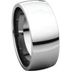 Sterling Silver 8mm Light Comfort Fit Band, Size 7