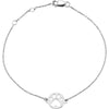 Sterling Silver Paws for Cause 7-inch Bracelet