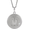 18 Inch 0.005 ct. Diamond Necklace in Sterling Silver