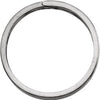 31.75mm Sterling Silver Round Split Key Ring