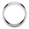 Sterling Silver 10mm Flat Band, Size 8