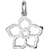 Sterling Silver Forget Me Not Charm