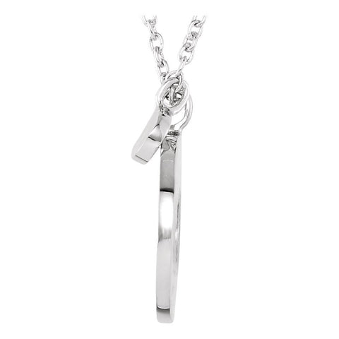 Sterling Silver Amethyst & Labradorite 17.5" Necklace
