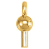 Dangle With Post in 14K Yellow Gold