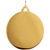 14k Yellow Gold 29mm St. Christopher Medal