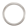 Cobalt 8mm Slightly Domed Round Edge Band with Satin Finish & Grooves Size 9