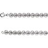 8 mm Hollow Bead Necklace in Sterling Silver ( 20.00 Inch )