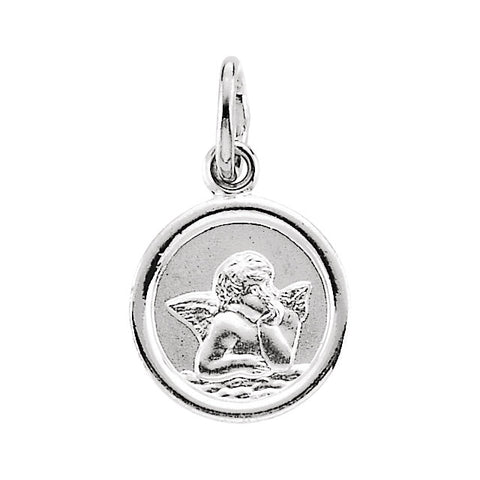 Sterling Silver 23mm Blessed Sacrament Pendant Medal