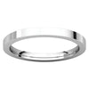 Sterling Silver 2mm Flat Band, Size 7