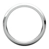 Palladium 2.5mm Comfort Fit Band, Size 4.5