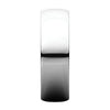 14k White Gold 6mm Half Round Light Band, Size 11