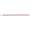 14k Yellow Gold Mozambique Garnet 7" Bracelet