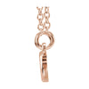 14k Rose Gold Tiny Posh Infinity-Inspired 16-18" Necklace